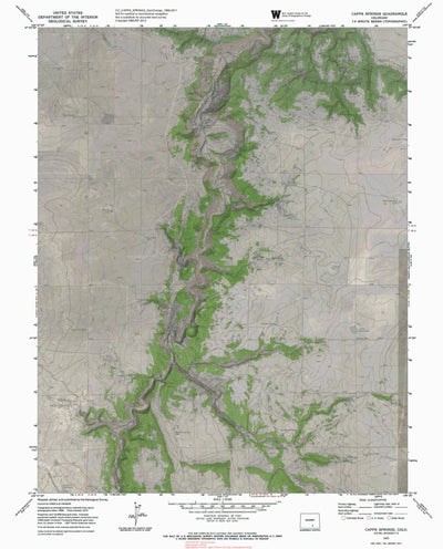 CO-CAPPS SPRINGS: GeoChange 1969-2011 Preview 1