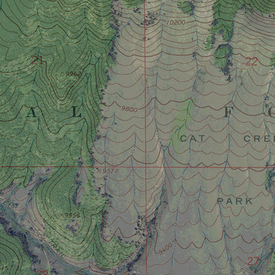 CO-GREENIE MOUNTAIN: GeoChange 1960-2011 Preview 2