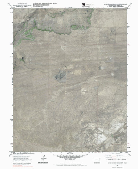 CO-SEVEN LAKES RESERVOIR: GeoChange 1969-2011 Preview 1