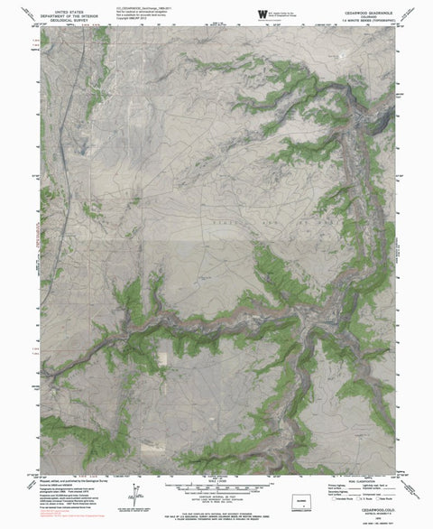 CO-CEDARWOOD: GeoChange 1969-2011 Preview 1