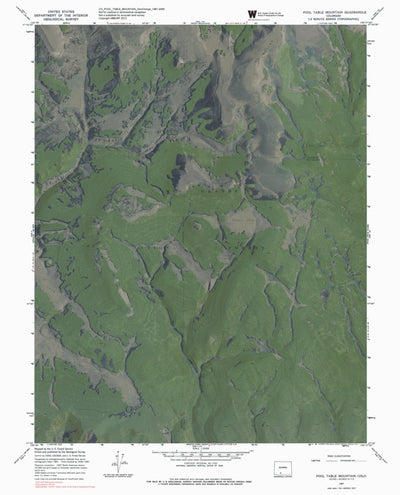 CO-POOL TABLE MOUNTAIN: GeoChange 1961-2009 Preview 1