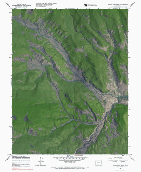 CO-SOUTH FORK WEST: GeoChange 1960-2011 Preview 1