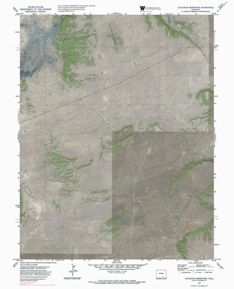 CO-CUCHARAS RESERVOIR: GeoChange 1969-2011 Preview 1