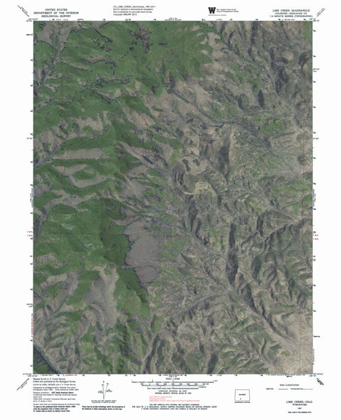 CO-LIME CREEK: GeoChange 1961-2011 Preview 1