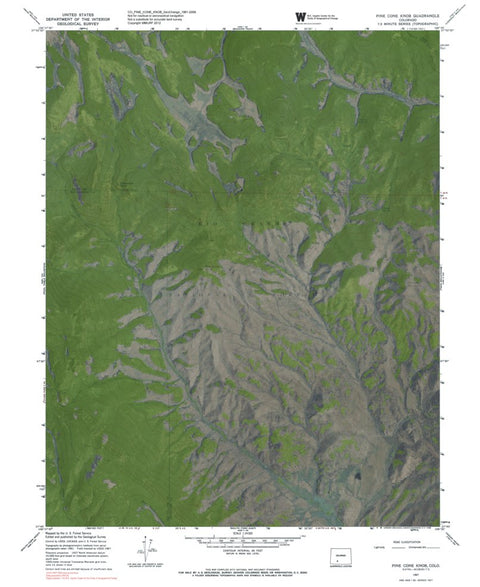 CO-PINE CONE KNOB: GeoChange 1961-2009 Preview 1