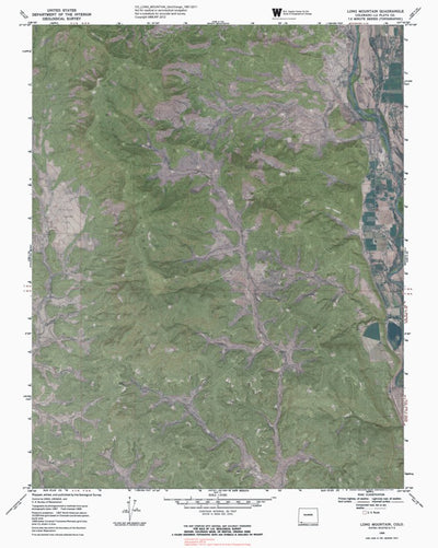 CO-LONG MOUNTAIN: GeoChange 1967-2011 Preview 1