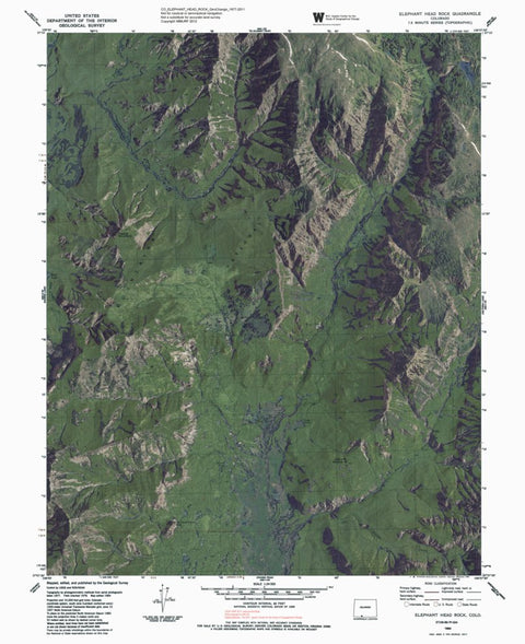 CO-ELEPHANT HEAD ROCK: GeoChange 1977-2011 Preview 1