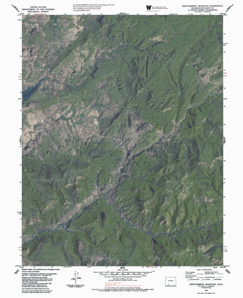 CO-SERVICEBERRY MOUNTAIN: GeoChange 1977-2011 Preview 1