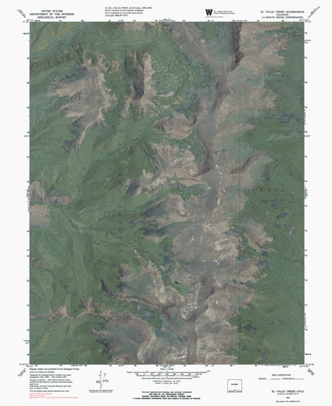 CO-EL VALLE CREEK: GeoChange 1966-2009 Preview 1