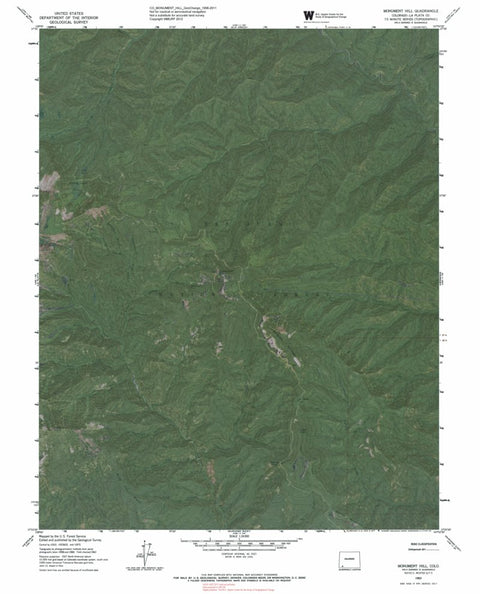 CO-MONUMENT HILL: GeoChange 1956-2011 Preview 1