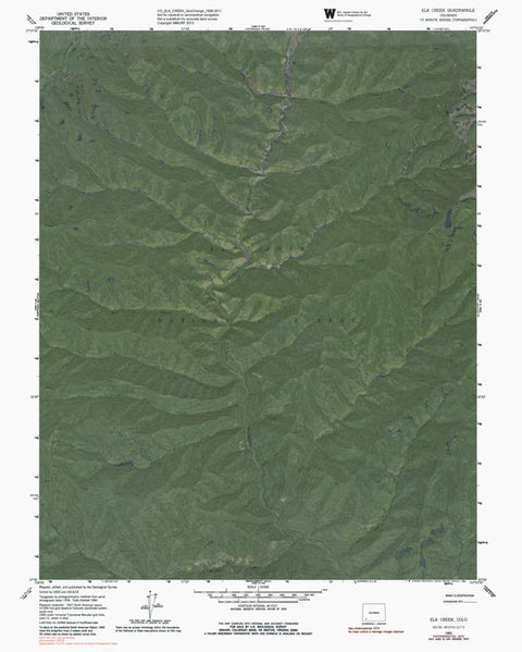 CO-ELK CREEK: GeoChange 1956-2011 Preview 1