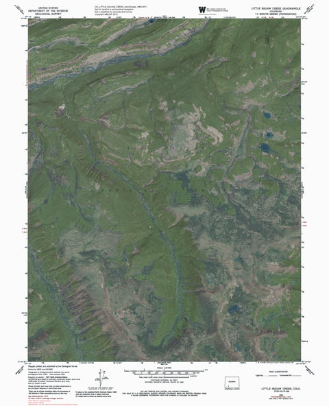 CO-LITTLE SQUAW CREEK: GeoChange 1963-2011 Preview 1