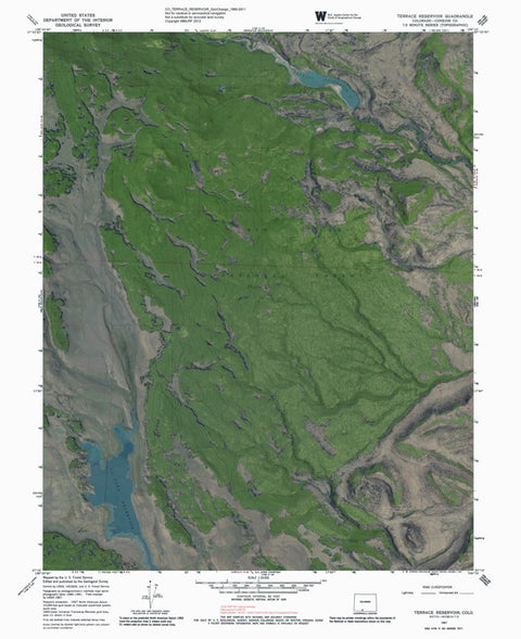 CO-TERRACE RESERVOIR: GeoChange 1960-2011 Preview 1