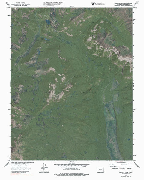 CO-GRANITE LAKE: GeoChange 1972-2011 Preview 1