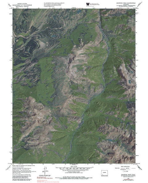 CO-SNOWDON PEAK: GeoChange 1963-2011 Preview 1