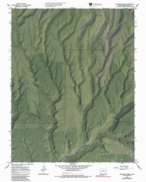 CO-MOCCASIN MESA: GeoChange 1965-2011 Preview 1