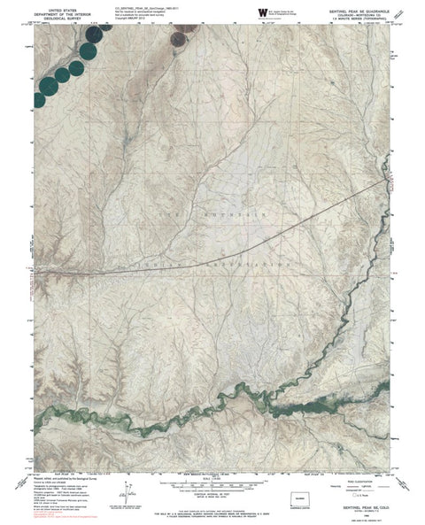 CO-SENTINEL PEAK SE: GeoChange 1965-2011 Preview 1