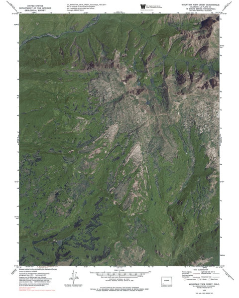 CO-MOUNTAIN VIEW CREST: GeoChange 1972-2011 Preview 1