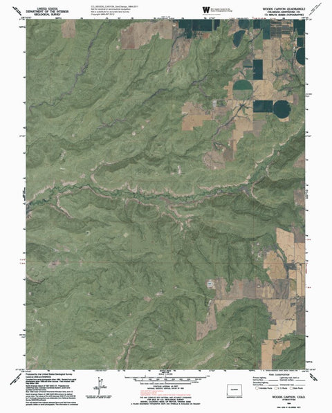 CO-WOODS CANYON: GeoChange 1964-2011 Preview 1