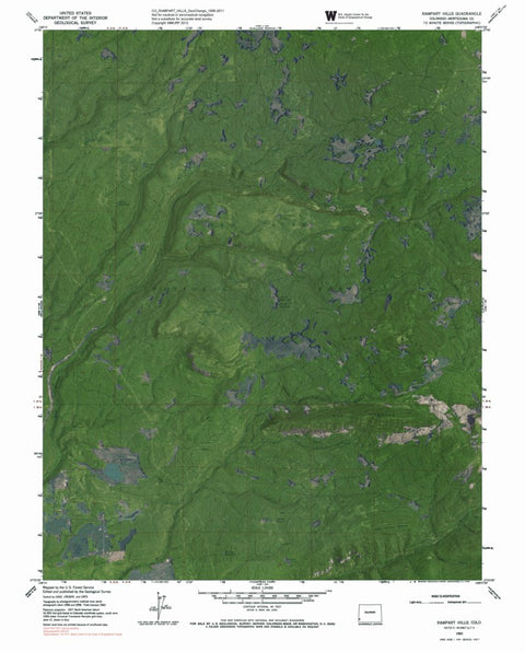 CO-RAMPART HILLS: GeoChange 1956-2011 Preview 1