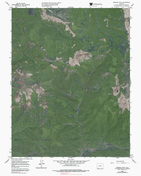 CO-HERMOSA PEAK: GeoChange 1956-2011 Preview 1