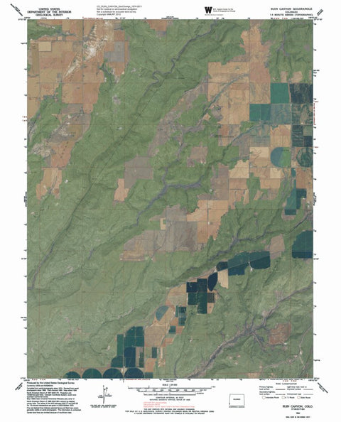 CO-RUIN CANYON: GeoChange 1974-2011 Preview 1