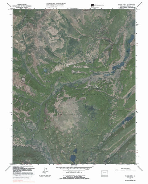 CO-FINGER MESA: GeoChange 1963-2011 Preview 1