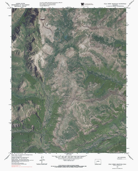 CO-POLE CREEK MOUNTAIN: GeoChange 1963-2011 Preview 1