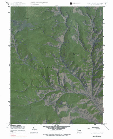 CO-LOOKOUT MOUNTAIN: GeoChange 1961-2009 Preview 1