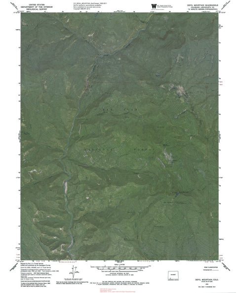 CO-DEVIL MOUNTAIN: GeoChange 1950-2011 Preview 1