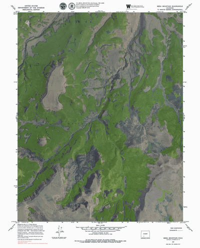 CO-MESA MOUNTAIN: GeoChange 1961-2009 Preview 1