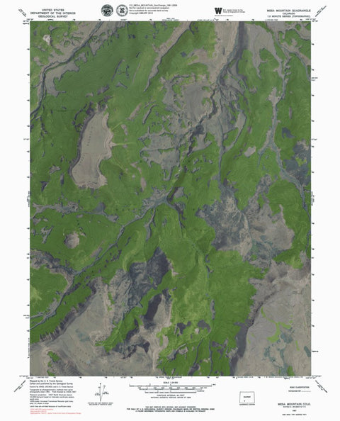 CO-MESA MOUNTAIN: GeoChange 1961-2009 Preview 1