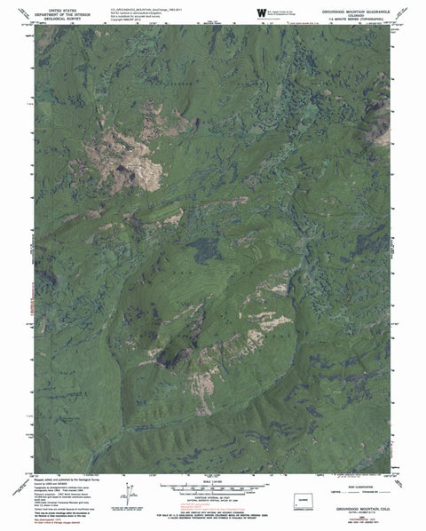 CO-GROUNDHOG MOUNTAIN: GeoChange 1963-2011 Preview 1