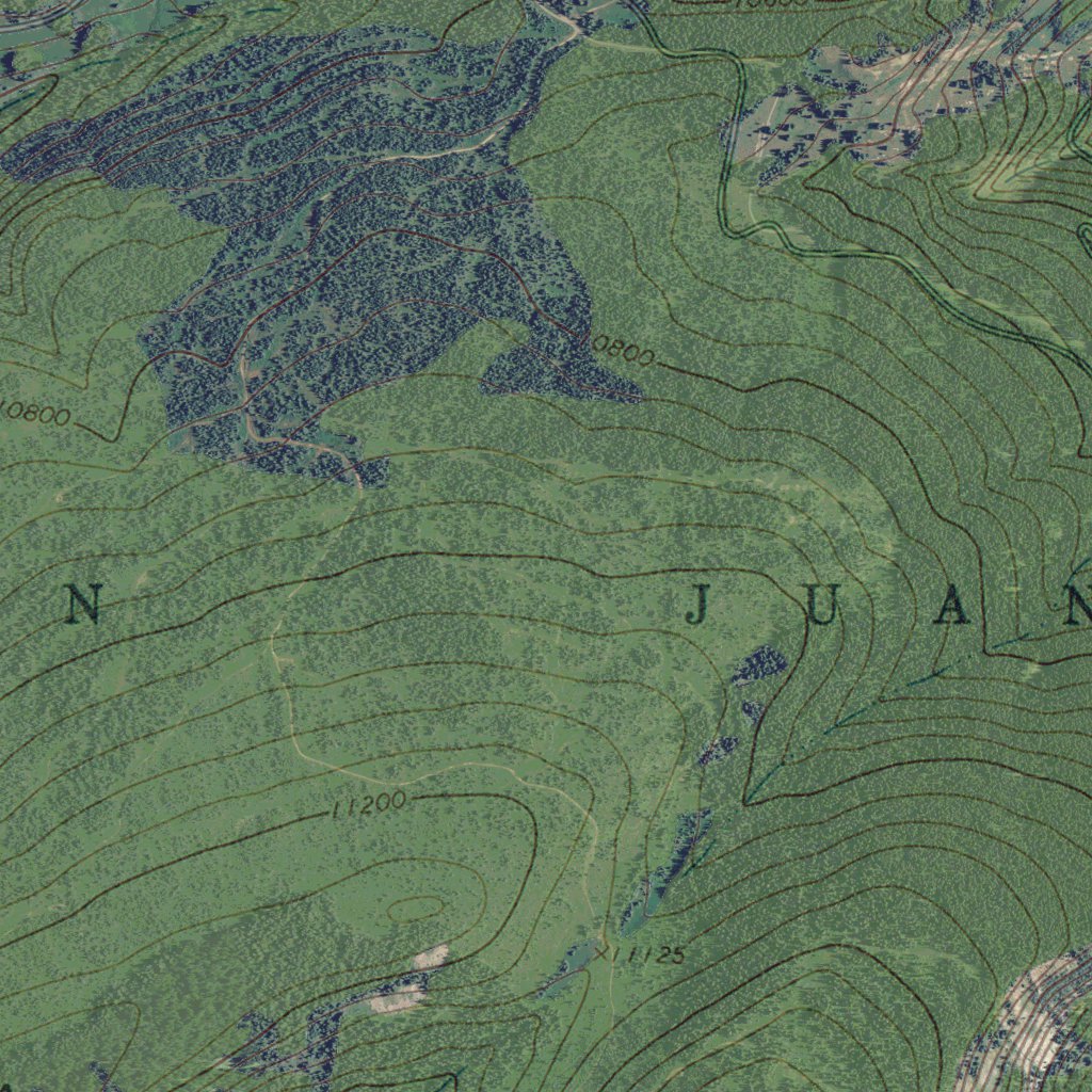 CO-GROUNDHOG MOUNTAIN: GeoChange 1963-2011 Map by Western Michigan ...