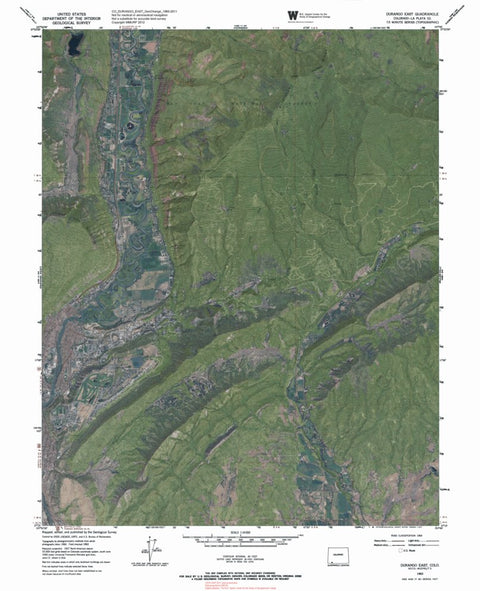CO-DURANGO EAST: GeoChange 1960-2011 Preview 1