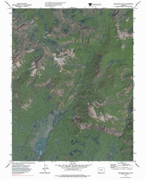 CO-CIMARRONA PEAK: GeoChange 1972-2011 Preview 1