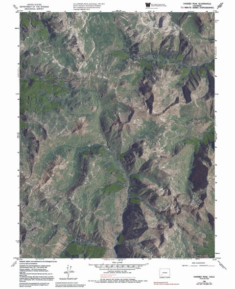 CO-HANDIES PEAK: GeoChange 1951-2011 Preview 1