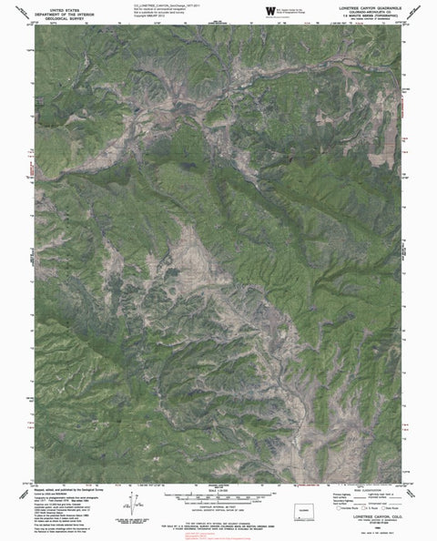 CO-LONETREE CANYON: GeoChange 1977-2011 Preview 1