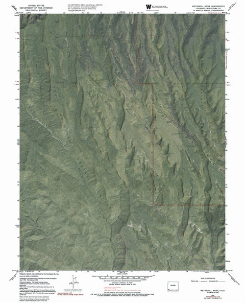 CO-WETHERILL MESA: GeoChange 1965-2011 Preview 1