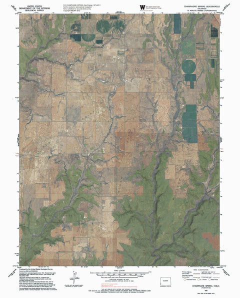 CO-CHAMPAGNE SPRING: GeoChange 1974-2011 Preview 1
