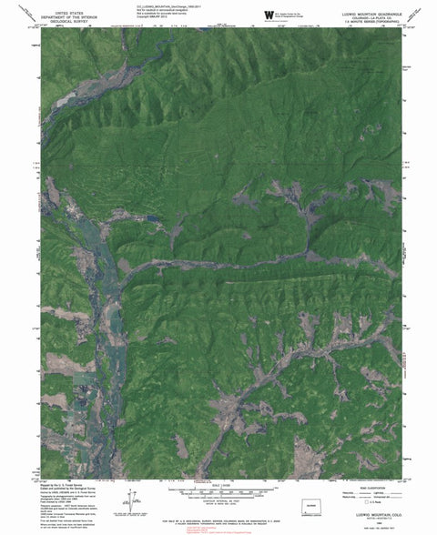 CO-LUDWIG MOUNTAIN: GeoChange 1950-2011 Preview 1