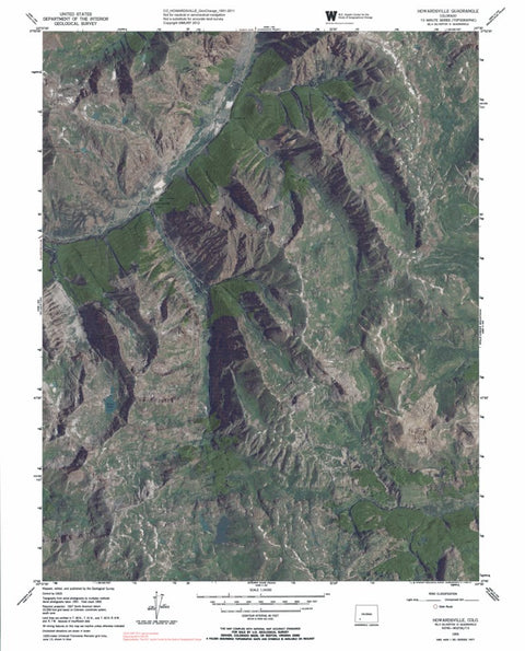 CO-HOWARDSVILLE: GeoChange 1951-2011 Preview 1