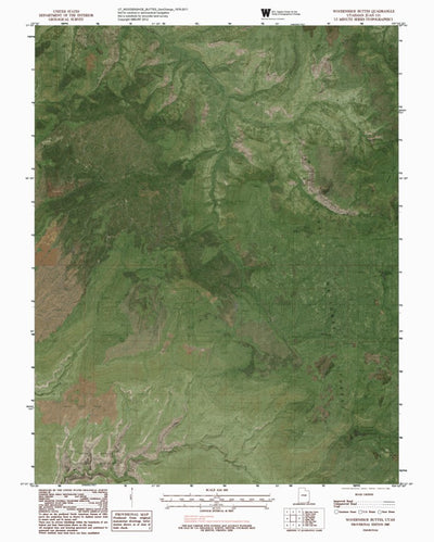 UT-WOODENSHOE BUTTES: GeoChange 1978-2011 Preview 1