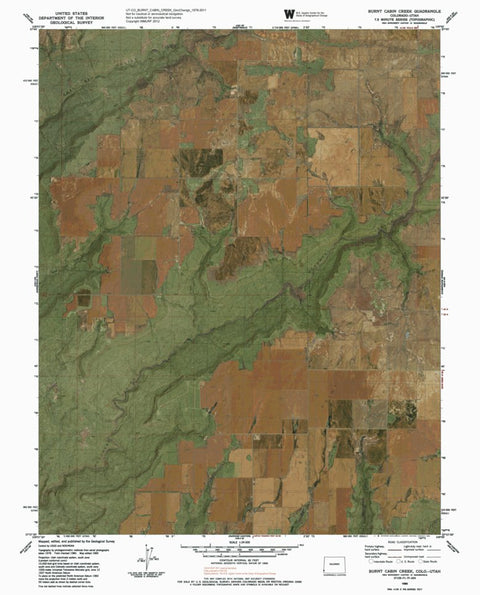 UT-CO-BURNT CABIN CREEK: GeoChange 1978-2011 Preview 1