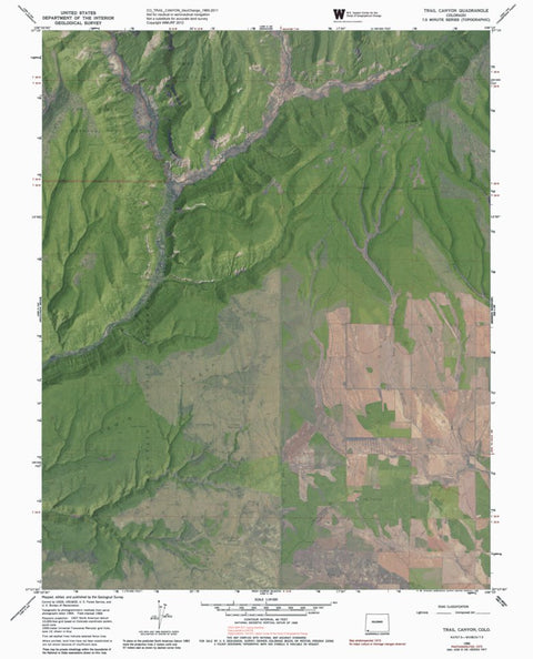 CO-TRAIL CANYON: GeoChange 1965-2011 Preview 1