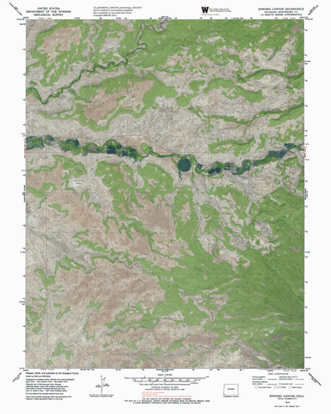 CO-BOWDISH CANYON: GeoChange 1974-2011 Preview 1