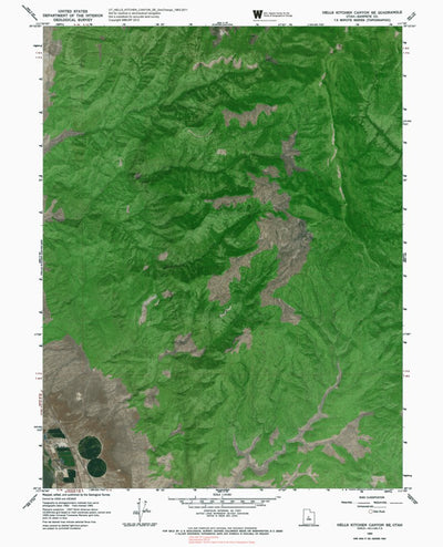 UT-HELLS KITCHEN CANYON SE: GeoChange 1963-2011 Preview 1