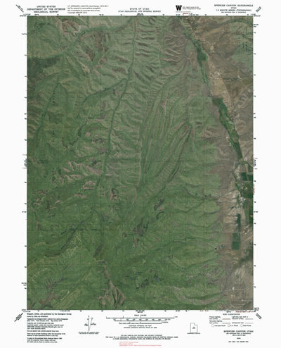 UT-SPENCER CANYON: GeoChange 1974-2011 Preview 1