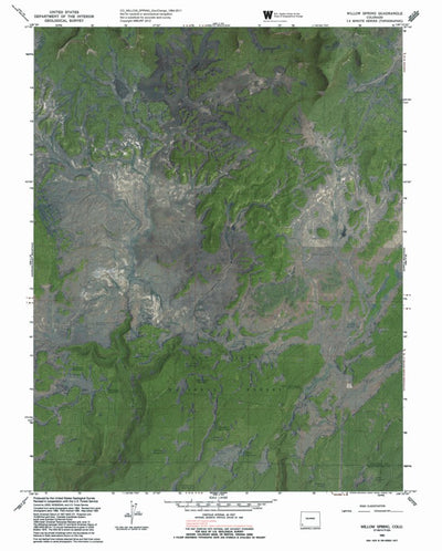 CO-WILLOW SPRING: GeoChange 1964-2011 Preview 1