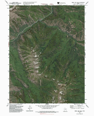 UT-BRIDAL VEIL FALLS: GeoChange 1946-2011 Preview 1